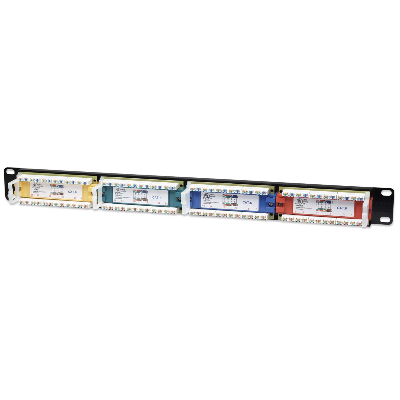 Cat6 Color-Coded Patch Panel Image 4