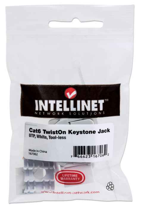 Cat6 Keystone Jack Packaging Image 2