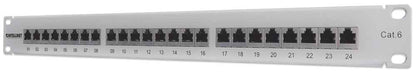 Cat6 Shielded Patch Panel Image 1