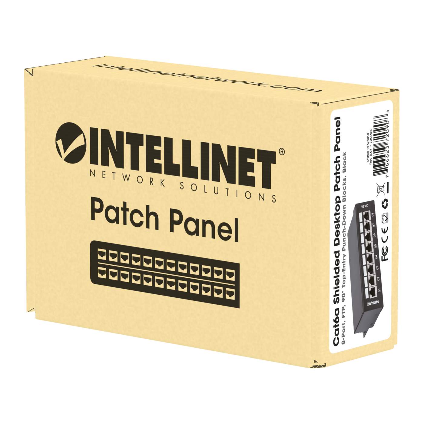 Cat6a Shielded Desktop Patch Panel Packaging Image 2
