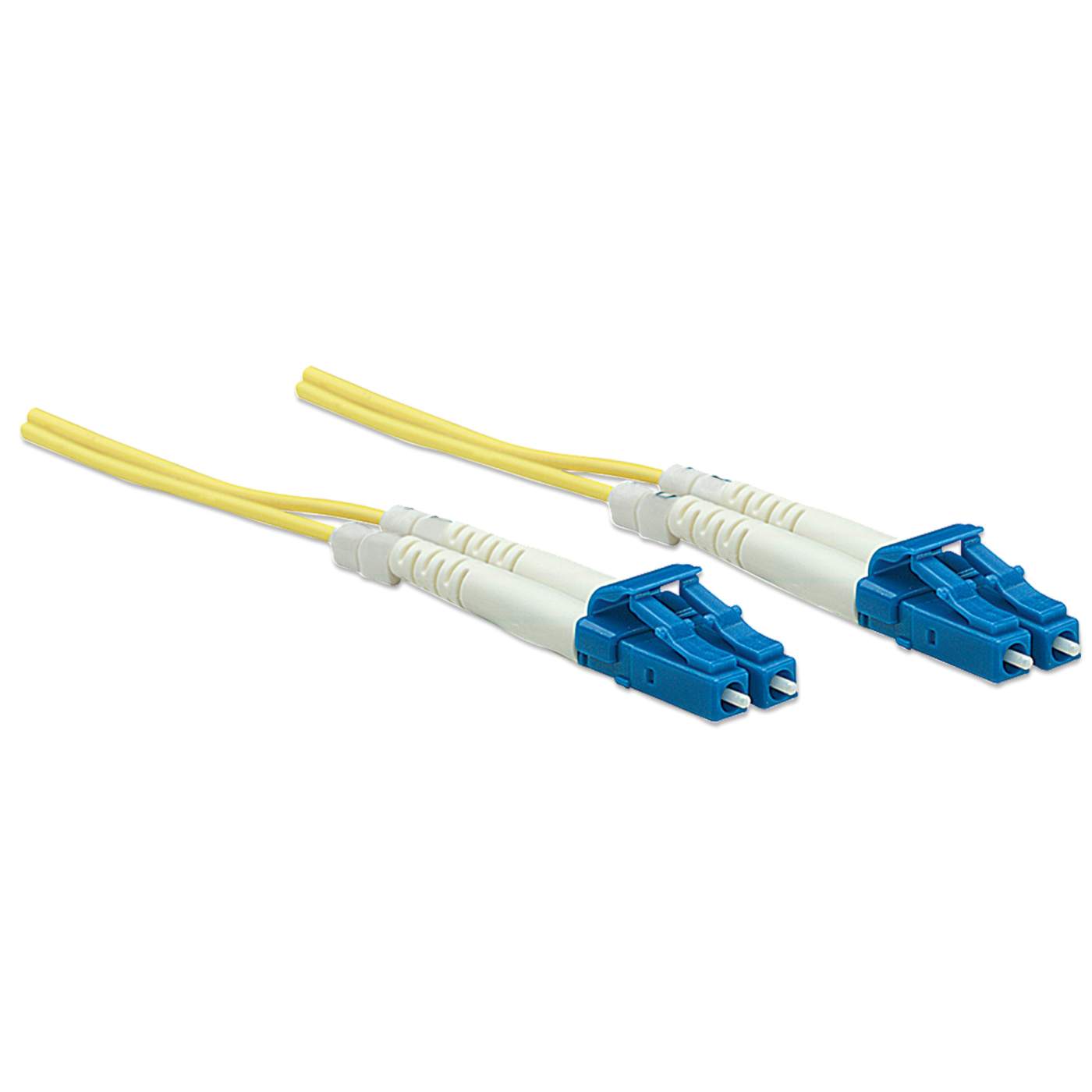 2 m LC to LC UPC Fiber Optic Patch Cable, 3.0 mm, Duplex