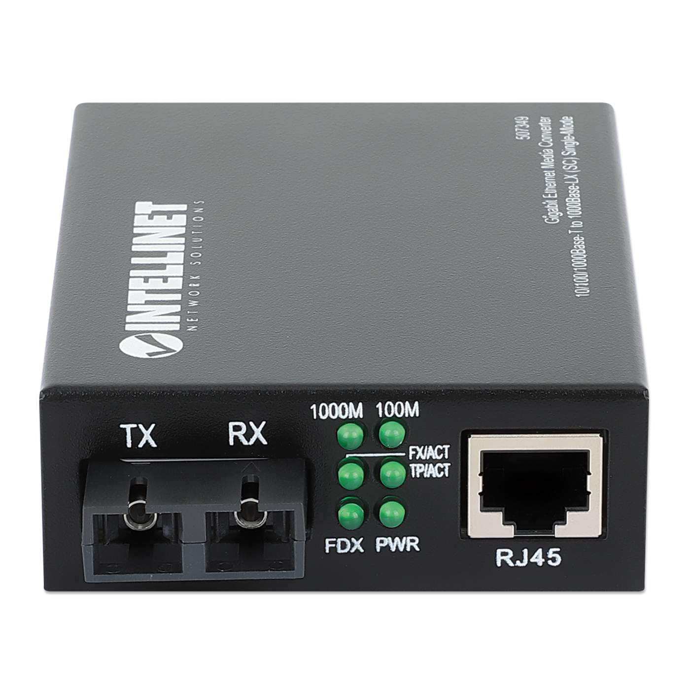 Gigabit Ethernet Single-Mode Media Converter Image 4