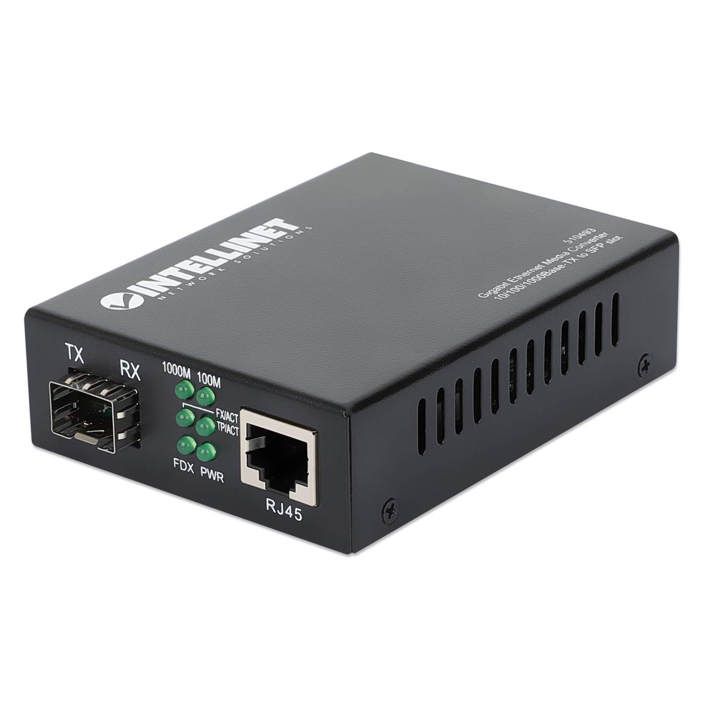 Gigabit Ethernet to SFP Media Converter Image 1