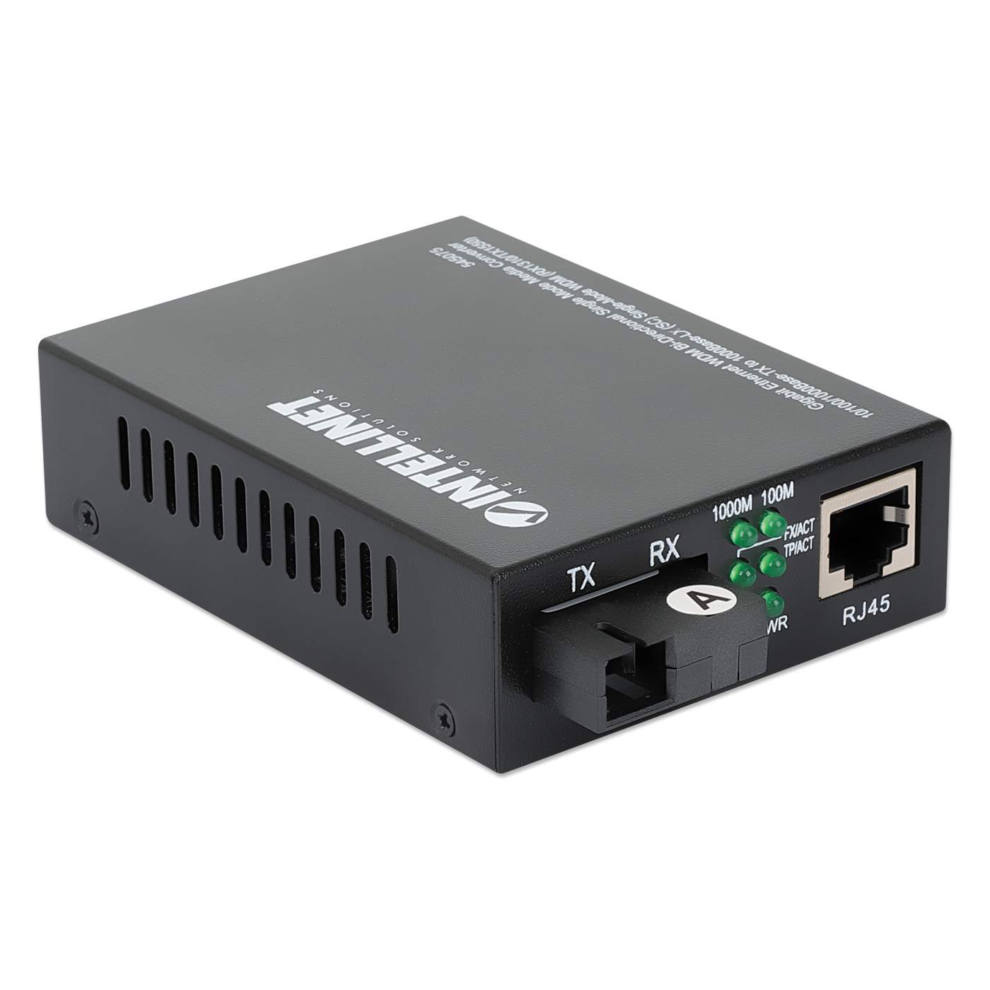 Gigabit Ethernet WDM Bi-Directional Single Mode Media Converter Image 3