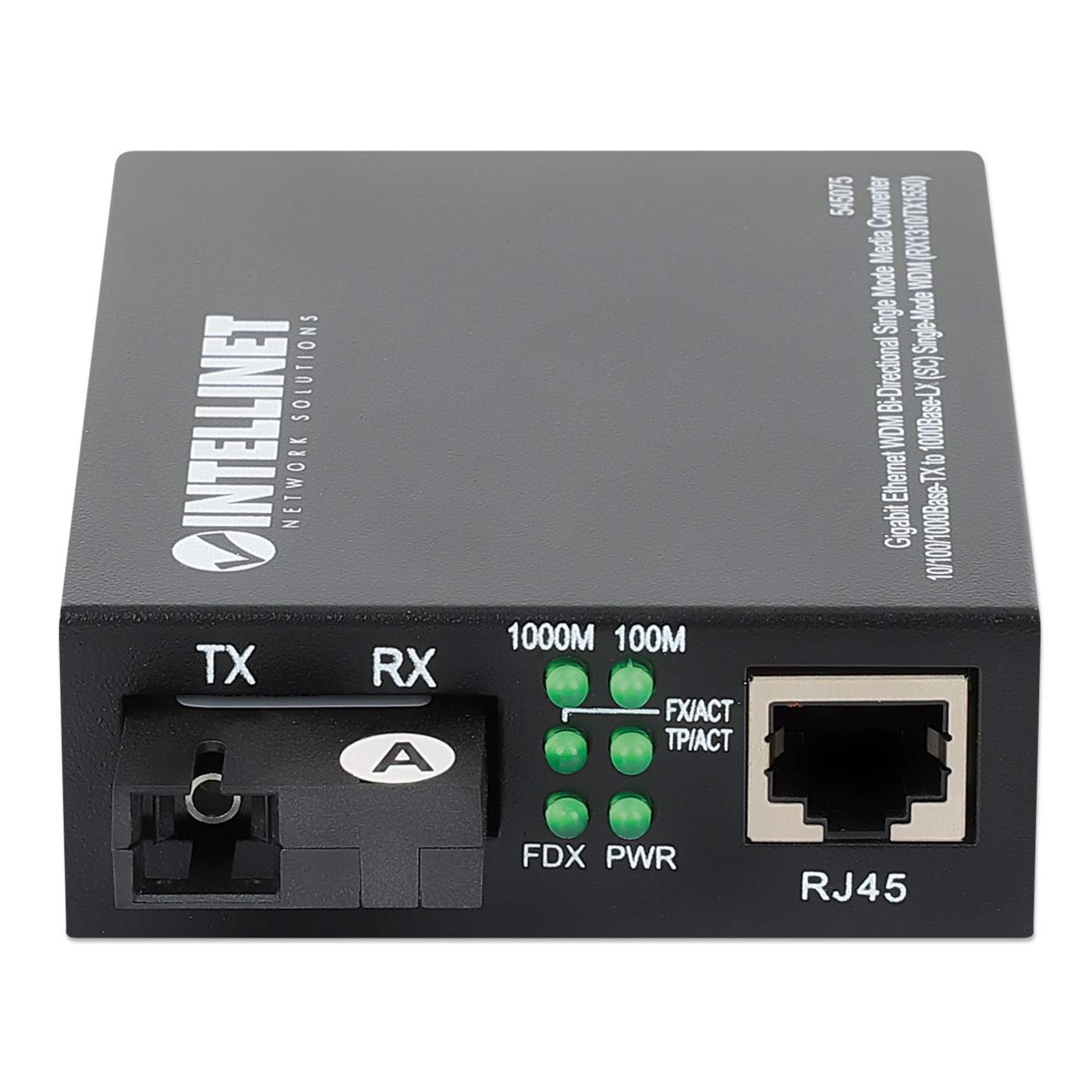 Gigabit Ethernet WDM Bi-Directional Single Mode Media Converter Image 4