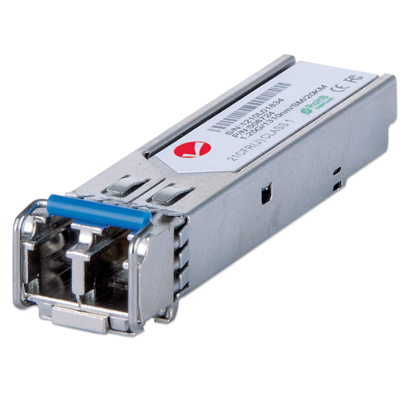 Gigabit Fiber SFP Optical Transceiver Module Image 1