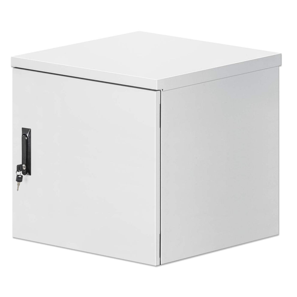 Industrial IP55 19" Wall Mount Cabinet w/ Integrated Fans, 12U ...