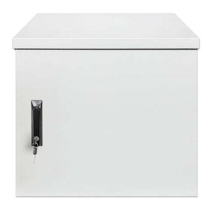 Industrial IP55 19" Wall Mount Cabinet with Integrated Fans, 12U Image 3