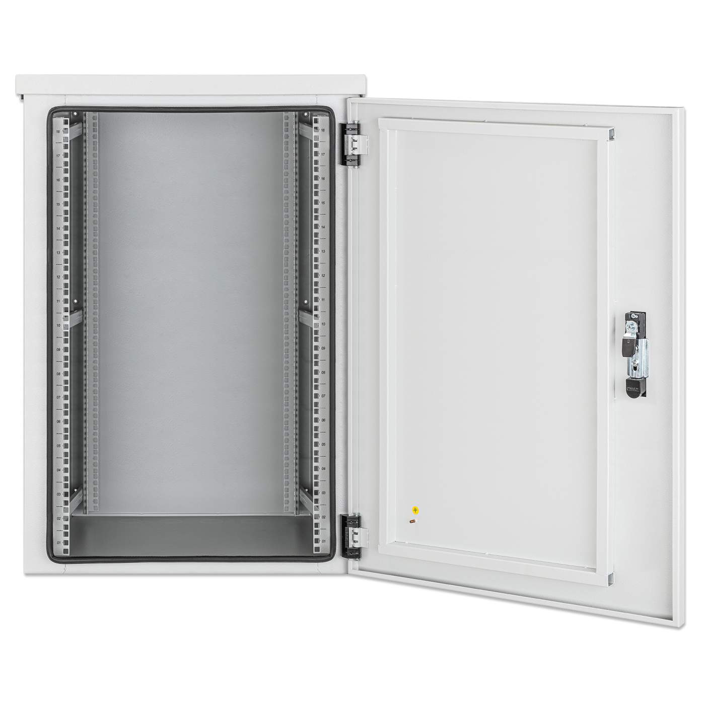 Industrial IP55 19" Wall Mount Cabinet with Integrated Fans, 18U Image 5