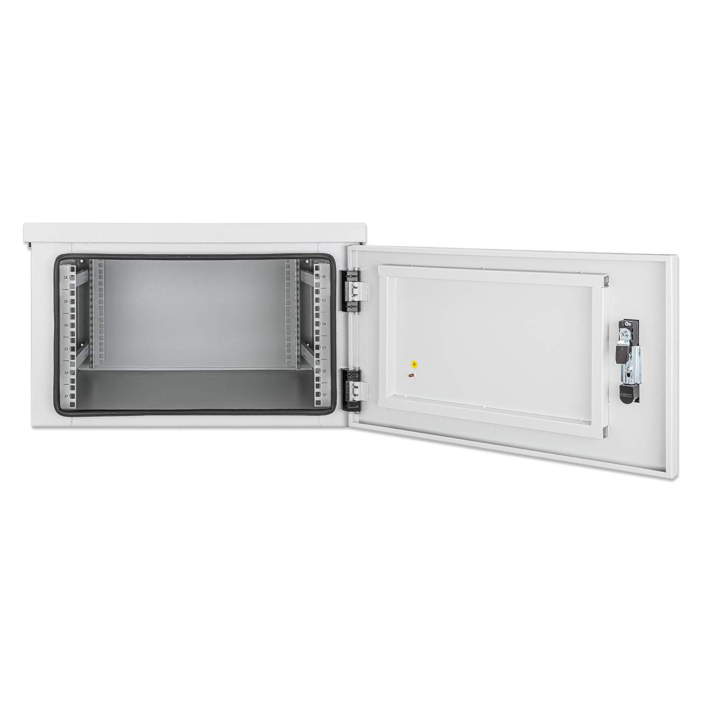 Industrial IP55 19" Wall Mount Cabinet with Integrated Fans, 6U  Image 5