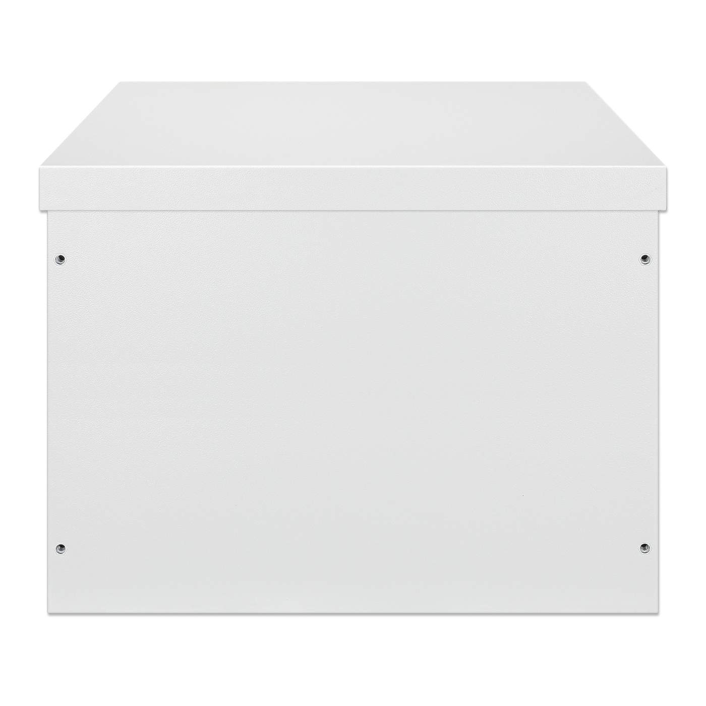 Industrial IP55 19" Wall Mount Cabinet with Integrated Fans, 9U Image 4