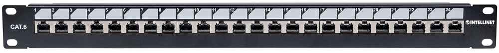 Locking 19" Cat6 Shielded Patch Panel Image 3