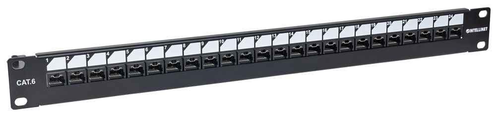 Locking 19" Cat6 Unshielded Patch Panel Image 2
