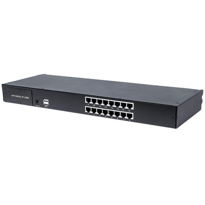 Modular 16-Port CAT5 VGA KVM Switch Image 1