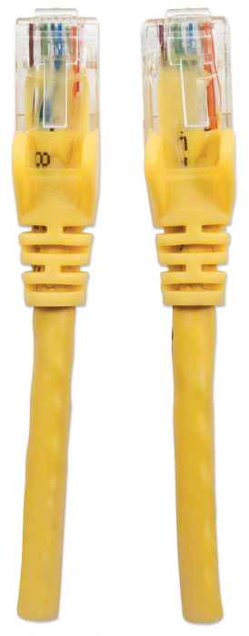 Cat6 U/UTP Network Patch Cable, 1 m (3 ft.), Yellow (342346