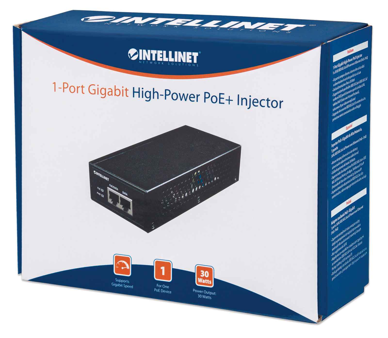 Intellinet Power over Ethernet (PoE) Injector (524179) – Intellinet Europe,  overloaded circuits poe