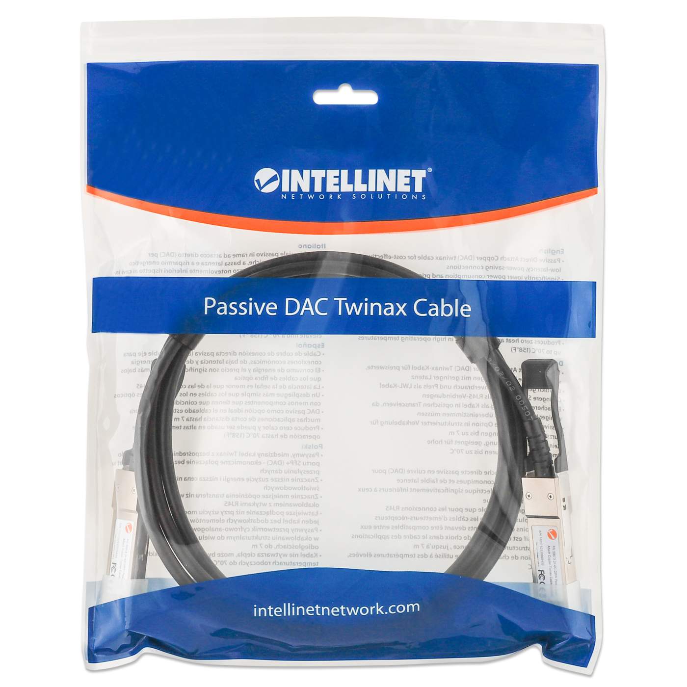 DAC Twinax Cables – Intellinet Europe