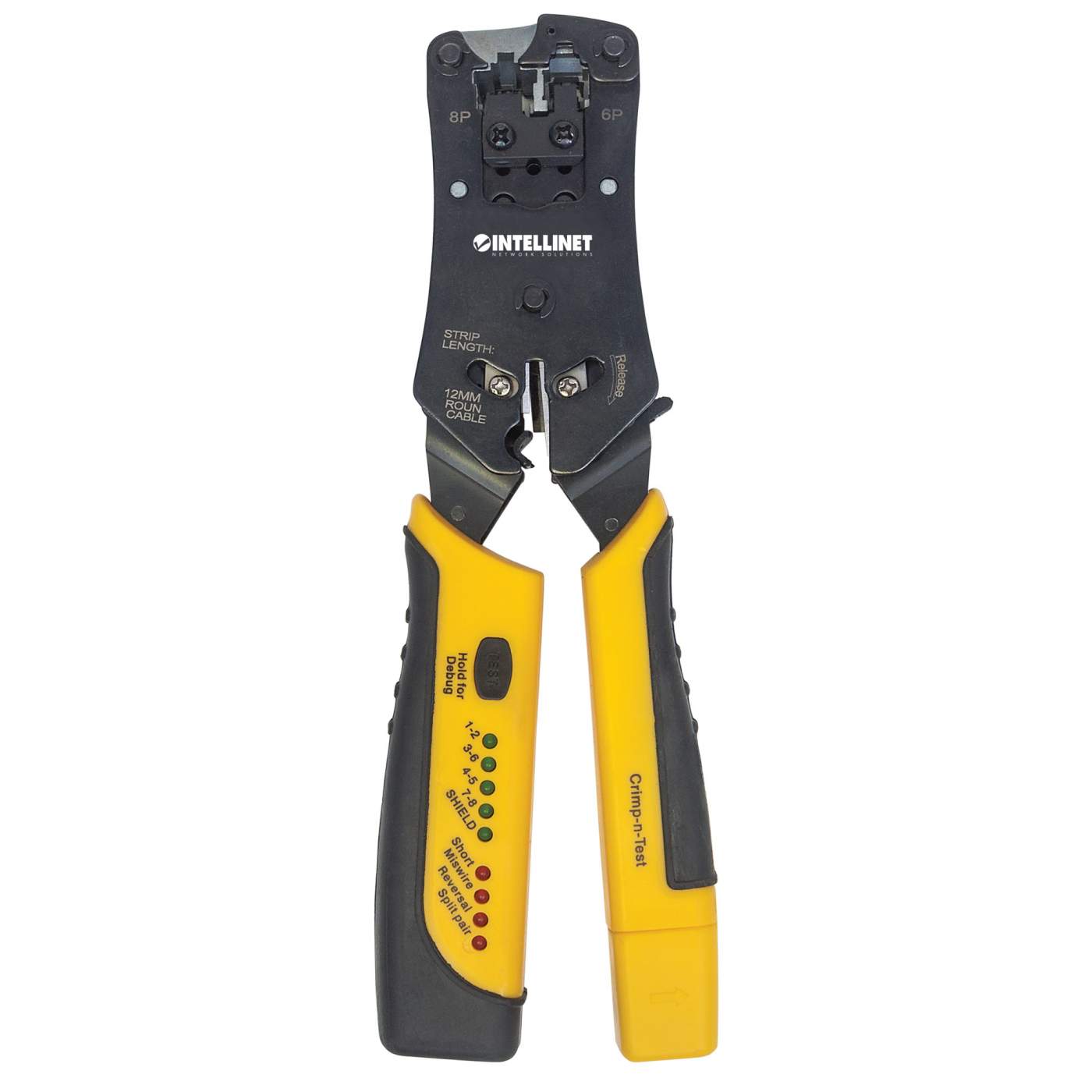 Modular Plug Tester Universal Modular Plug Crimping Tool & Cable Tester (780124 ...